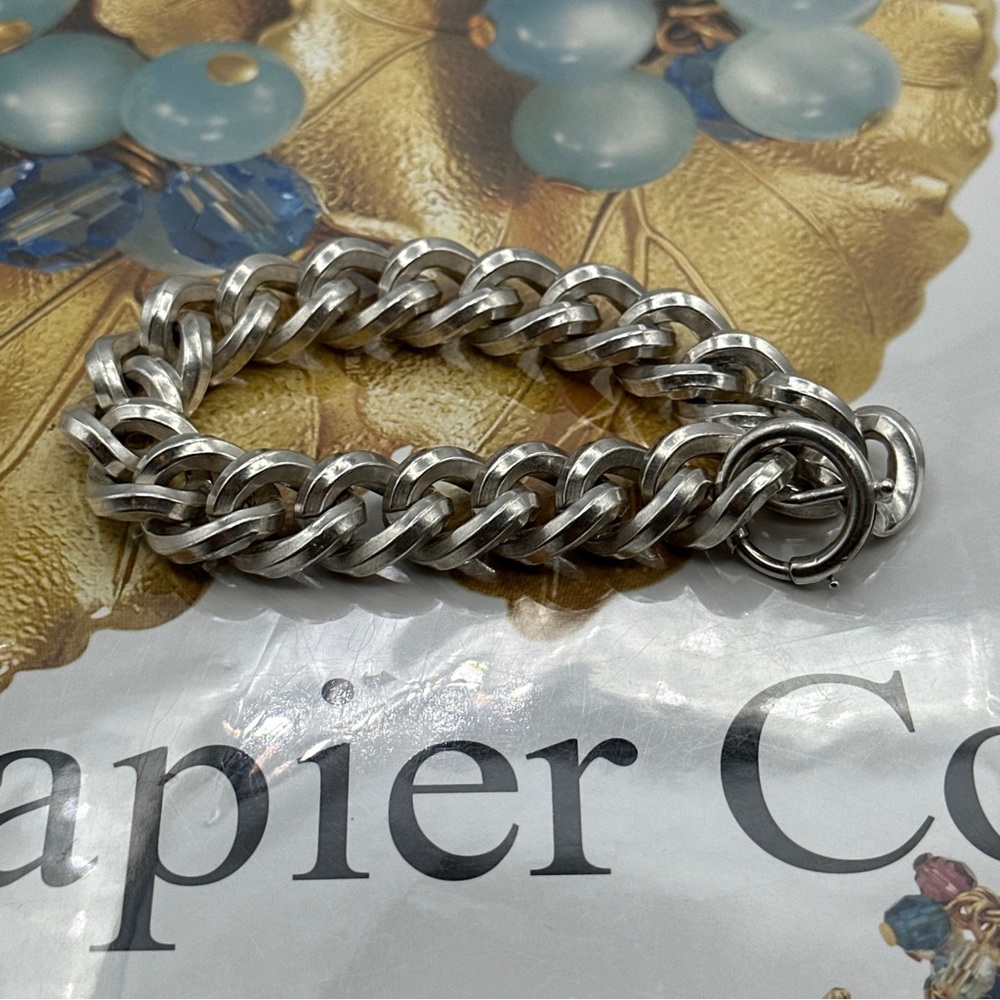 Vintage Napier plated silver bracelet‎ 1940’s